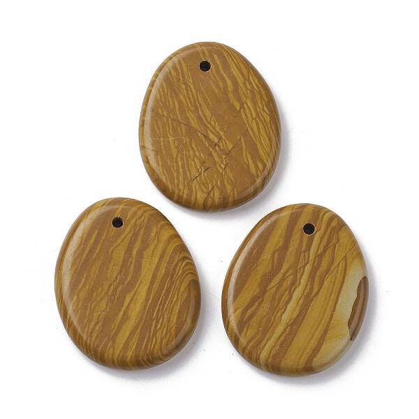 Natural Picture Jasper Pendants