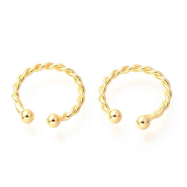 925 Sterling Silver Cuff Earrings