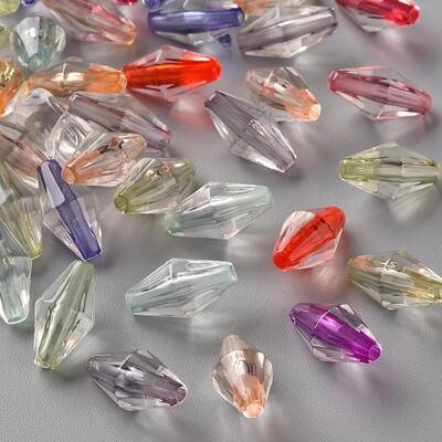 Transparent Acrylic Beads