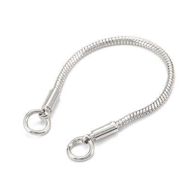 Brass Snake Chains Link Connectors