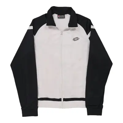 Lotto Track Jacket - Small White Polyester