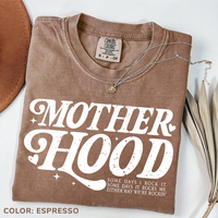 Comfort Colors Motherhood Shirt, Trendy Mama Tee, Cool Mom T-Shirt, Mom Life Graphic Tee, Gift for Modern Moms, Aesthetic Mom...