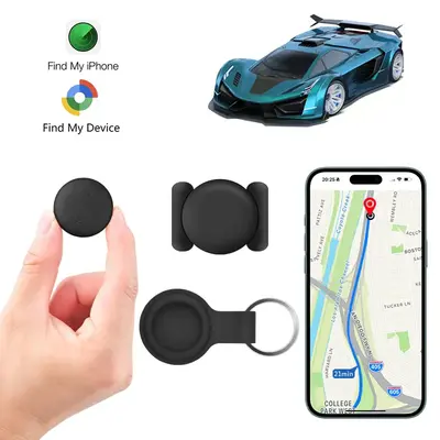 GPS Tracker for Car,Mini Trackers Device with Weatherproof Magnetic Case-No Monthly Fee-Best Hidden GPS Trackers,Anti-lost De...