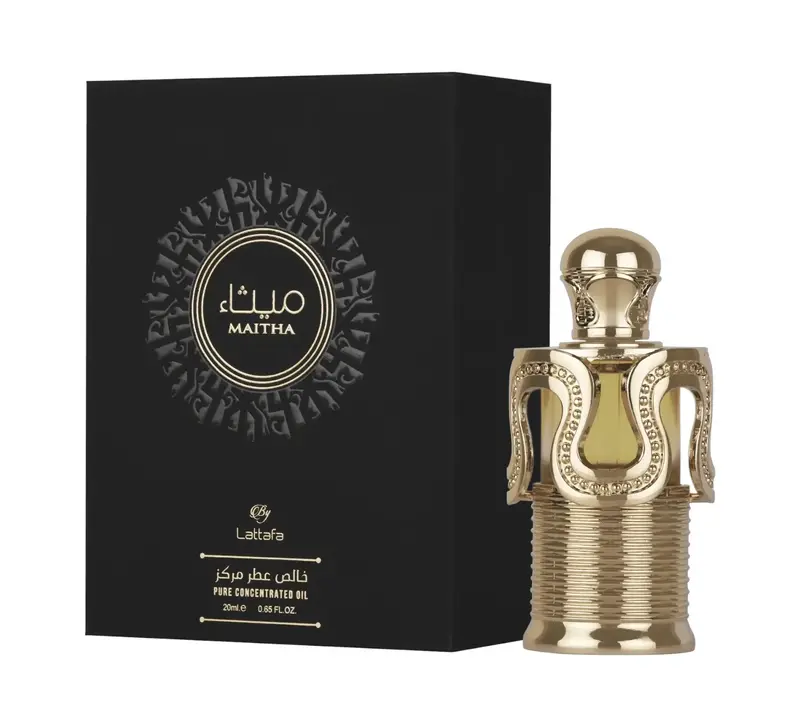 Lattafa Perfumes | Maitha Concentrated Oil Perfume | Women's Fragrance | (20ml) | Long-Lasting Concentrated Oil | Vanilla - P...