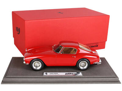 1959 Ferrari 250 SWB GT Berlinetta Paseo Corto Red with DISPLAY CASE Limited Edition to 500 pieces Worldwide 1/18 Model Car b...