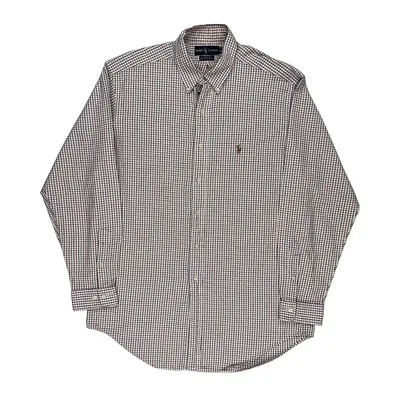 Ralph Lauren Checked Shirt - Large Multicoloured Cotton | Size: large