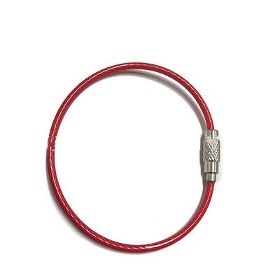 Stainless Steel Cable Wire Keychain