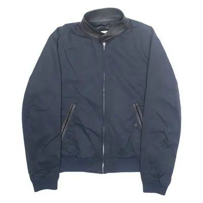 SANDRO Mens Jacket Blue M