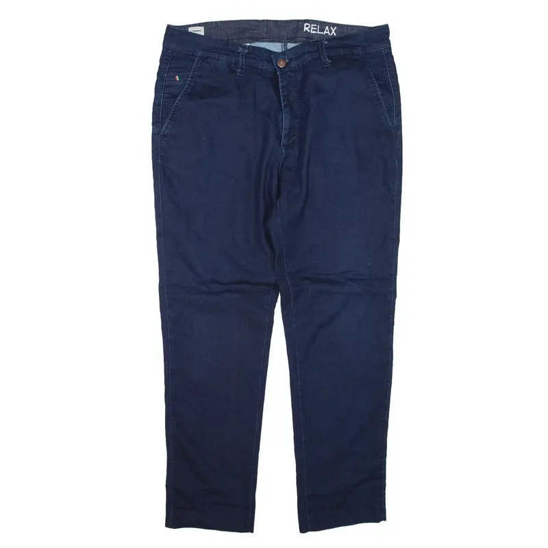 CARRERA Jeans Blue Denim Relaxed Tapered Womens W36 L28