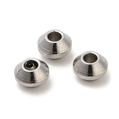 Tarnish Resistant 304 Stainless Steel Spacer Beads