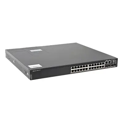 Dell N3224P-ONF | EMC PowerSwitch N3224P-ON Ethernet Switch - 24 Ports - Manageable - 3 Layer Supported - Modular - 944 W Pow...