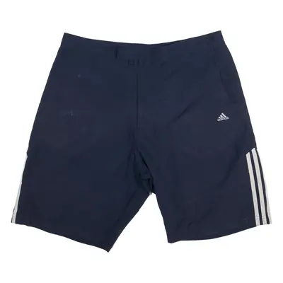 ADIDAS Mesh Lined Mens Swimming Shorts Blue L W36