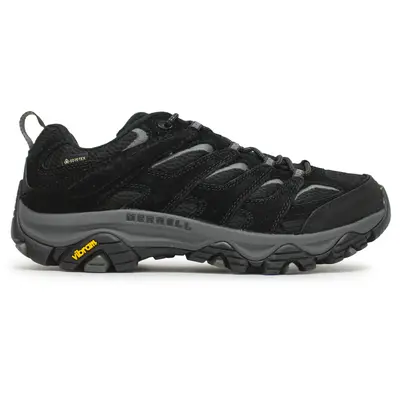Merrell Moab 3 GTX Leather Textile Men's Comfort Shoes - Black Grey - Size:US 8.5 Men