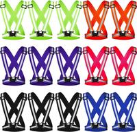 Adjustable Safety Vest High Visibility Reflective Running Belt