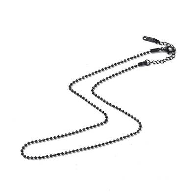 304 Stainless Steel Ball Chain Necklace for Men Women