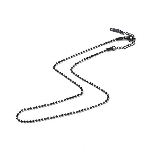 304 Stainless Steel Ball Chain Necklace for Men Women
