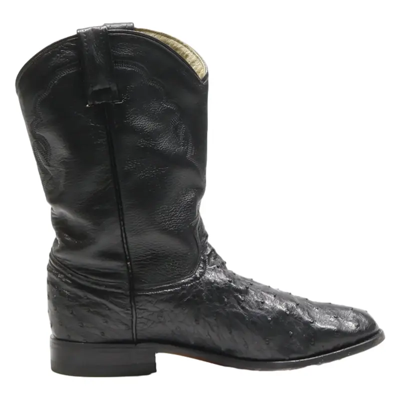 DAN POST Cowboy Boots Black Leather Womens UK 6.5