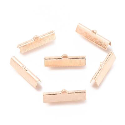304 Stainless Steel Ribbon Crimp Ends