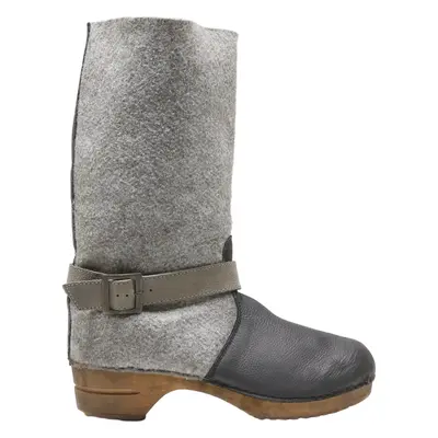 SANITA High Boots Grey Synthetic Womens UK 8