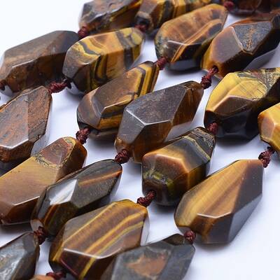 Natural Tiger Eye Beads Strands