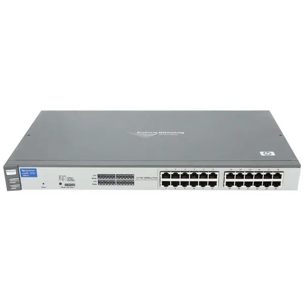 HP J4897-61101 | ProCurve 2700 Series 2724 24 x 10/100/1000Base-T RJ-45 Ports Layer 2 Unmanaged Gigabit Ethernet Network Swit...