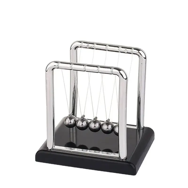 Newton's Cradle, 1 Count Creative Desktop Decoration, Ball Swinging Toy, School Teaching Aid, School Supplies, Gift for Stude...