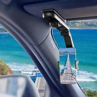 360 Degree Rotatable Car Phone Holder, Multifunctional Auto Rearview Mirror Hanging Clip Bracket, Universal Cell Phone Holder...