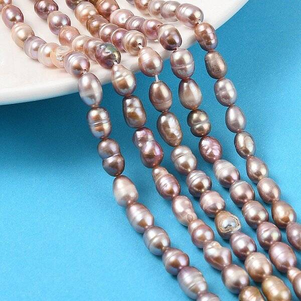 Natural Cultured Freshwater Pearl Beads Strands