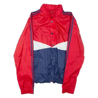 ADIDAS Mens Track Jacket Red M