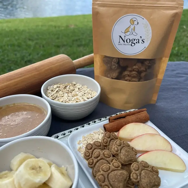 Apple Cinnamon Organic Homemade Dog Treats
