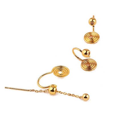 Brass Clip-on Earring Findings