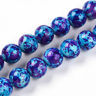 Synthetic Turquoise Beads Strands