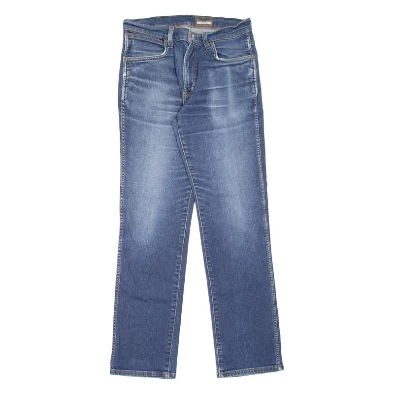 WRANGLER Arizona Mens Jeans Blue Regular Straight Stone Wash W28 L31