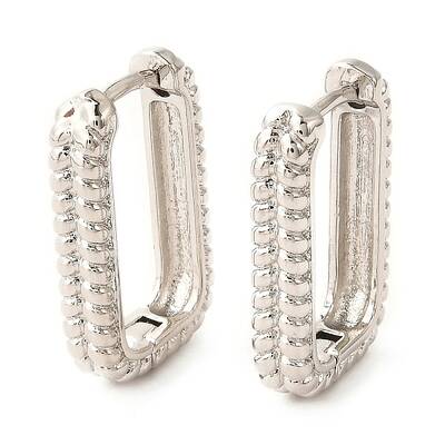 Brass Hoop Earrings