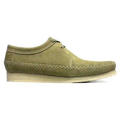 Clarks Originals Weaver Suede Men's Lace Up Shoes - Maple Maple - Size:US 13 Men