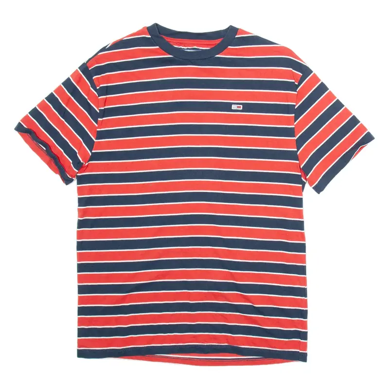 TOMMY JEANS Mens T-Shirt Red M