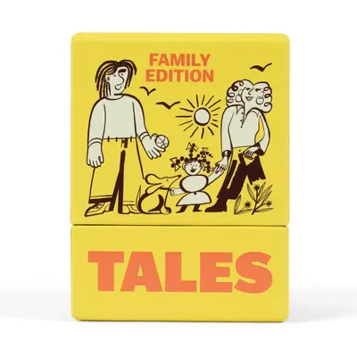 TALES Family Edition - 150 Conversation Cards for Family Games, Dinners, and Gatherings - Perfect for Adults Teens and Kids -...