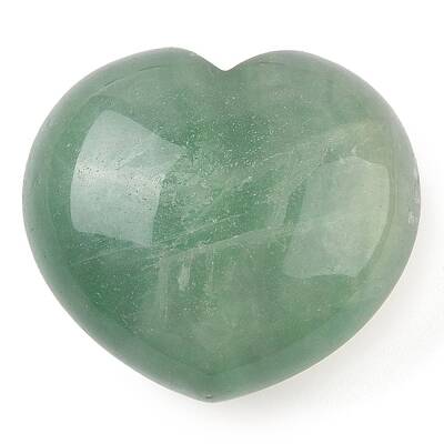 Natural Green Fluorite Thumb Massage Stone