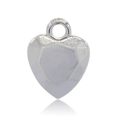 CCB Plastic Heart Pendants