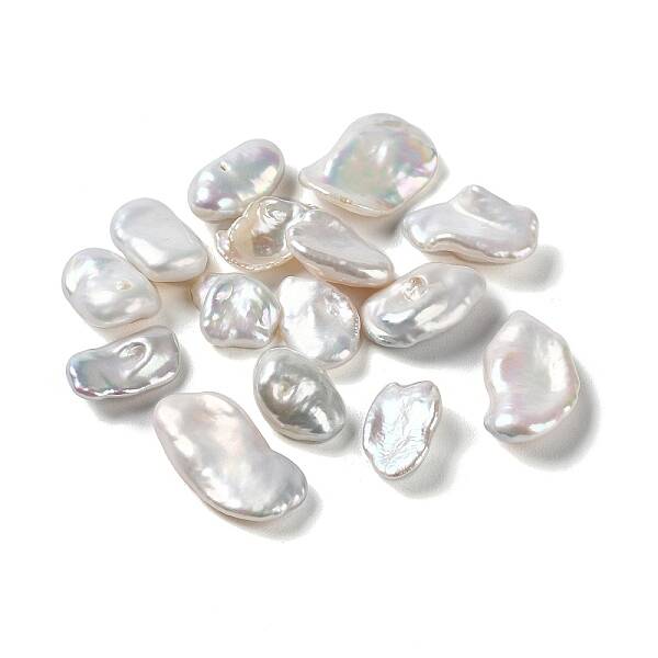 Natural Keshi Pearl Cultured Freshwater Pearl Beads