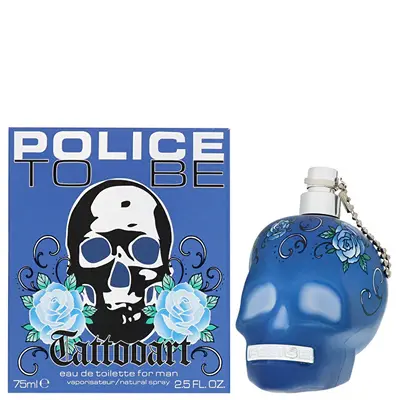 Police To Be Tattooart Cologne for Men - Eau de Toilette Spray 2.5 oz