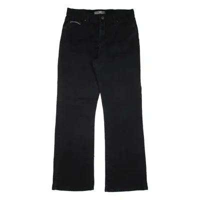 LEVI'S 512 Womens Jeans Black Regular Bootcut W30 L30