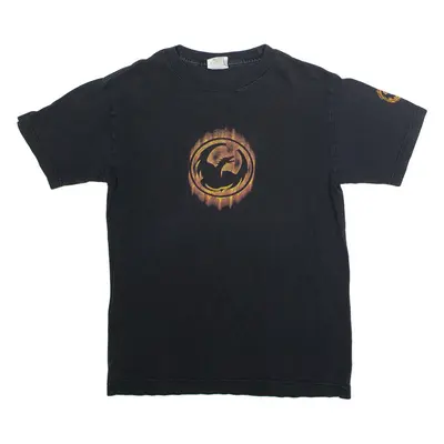 DRAGON ALLIANCE Mens T-Shirt Black Crew Neck S