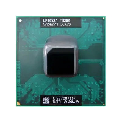 453948-001 HP 1.50GHz 667MHz FSB 2MB L2 Cache Socket PGA478 Intel Core 2 Duo T5250 Dual-Core Processor