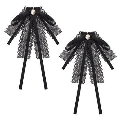 Polyester Ribbon Bowknot Brooch