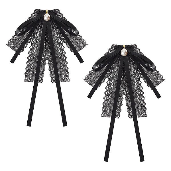 Polyester Ribbon Bowknot Brooch