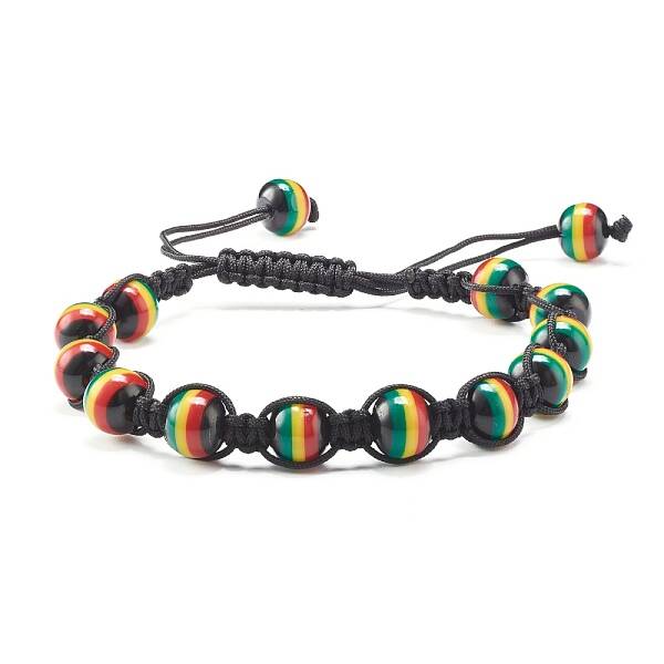 Adjustable Braided Beads Bracelets