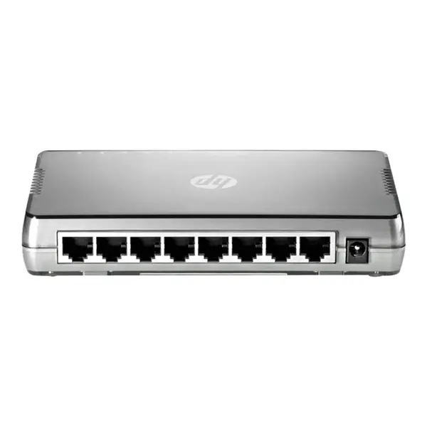 HP JD871A#ABB | OfficeConnect 1405 Series 1405-8G 8 x RJ-45 Ports 10/100/1000Base-T Layer 2 Unmanaged Rack-mountable Gigabit ...