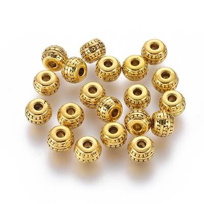 Tibetan Style Spacer Beads