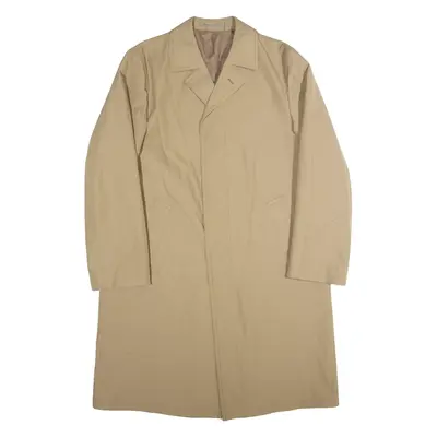 SCHILD Mens Trench Coat Beige 90s L